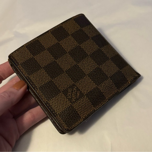 Louis Vuitton AUTHENTIC Damier Ebene Marco Bifold Wallet 2006 - Picture 4 of 16